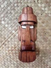 New Mini-Mask, Moai Hat Tiki Mask by Smokin' Tikis Hawaii picture