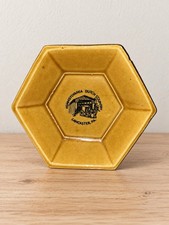 Vintage Pennsylvania Dutch Country Lancaster PA Hexagonal Ceramic Souvenir Dish picture