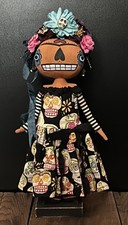 Grimitives Kaf Grimm Halloween Doll Primitive Folk Art 14
