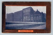 Chicago IL-Illinois, Michigan Avenue Vintage Souvenir Postcard picture