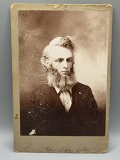 Interesting Antique Cabinet Card. Identified Man “horse Theif”. Central City NB picture
