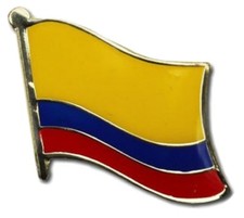 Colombia Flag Lapel Hat Pin FAST USA SHIPPING picture