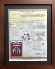 82nd Airborne Division, 3rd Brigade Combat Team Panther Brigade OIF  11x14