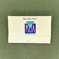 Wolfgang Puck’s Pizza Universal City California Rare Vintage Matchbook Unstruck picture