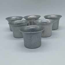 Wilton Sauce Cup Or Tea Light  Pewter  Lot Of 6 picture