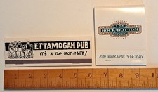 VTG The Rock Bottom Brewery Denver & Ettamogah Pub Australia Giant Matchbooks picture