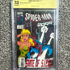 Marvel Spider-Man 2099 #11 (1993) State of S.I.E.G.E. CBCS 7.0 Verified Sig picture