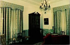 Indiana State Room Nsdar Memorial Continental Hall Washington DC Chrome Postcard picture