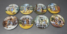 Set of 8 Knowles Wizard of Oz Limited Edition Plates Rudy Laslo W/ Ruby Slippers picture
