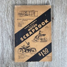 Floyd Clymer's Historical Motor Scrapbook 1944 1st Edition Auto Ads Classic picture