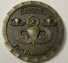 Official Jamp wings badge Fort Benning GA Challenge Coin picture