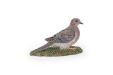 Hi-Line Gift Various Bird On Stump Statues Mourning Dove Multi Colors 87758-S picture