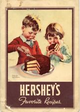 Hershey's Favorite Recipes Vintage Homemaker Cooking Booklet Cookbook 1937 picture