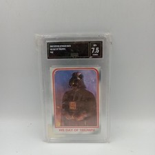💥1980 STAR WARS - His Day of Triumph - Empire Strikes Back Vader #92 ........CP picture