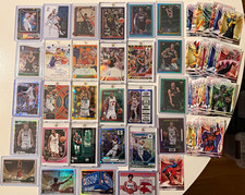 NBA Card Lot - 14 Numbered, 3 Autos, Patch - Wemby Edgecombe RC Luka and Marvel picture