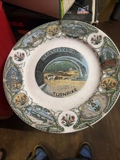 vintage mid-century Pennsylvania Turnpike souvenir collector plate  picture