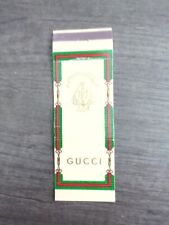 GUCCI Leather Goods - Lion Match Corp New York Matchbook Cover picture