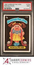 1986 GARBAGE PAIL KIDS STICKERS #226a PIERCED PEARL SERIES 6 PSA 9 N3853639-616 picture