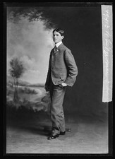 Photo:W.L. Newman Portrait Young Man Suit c1901-1903 picture