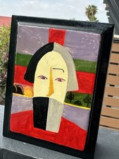 RARE Kazimir Malevich Guggenheim Museum Trinket Box Head of a Peasant NOS Tag SK picture