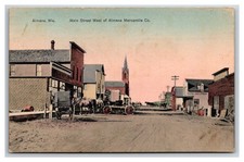 ALMENA, WI, MAIN STREET WEST OF ALMENA MERCANTILE CO. picture