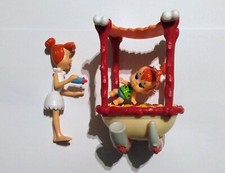 THE FLINTSTONES BABY CRADLE KINDER SURPRISE MAXI TOY HANNA BARBERA COLLECTIBLES picture