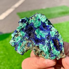 108G BEST NATURAL Azurite/Malachite crystalminerals specimens picture