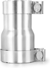 2.5 to 3 Inch Exhaust Adapter Reducer Connector Pipe with Clamp Stainless Steel picture