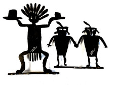 PAIR Kokopelli Metal Art 11