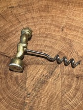 MCM Brass Wine Opener Corkscrew - Vintage Penco “naughty boy” Corkscrew picture