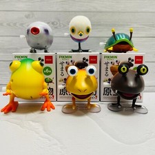 Pikmin Protists Figure Collection Complete BOX set of 6 types wind up toys New picture