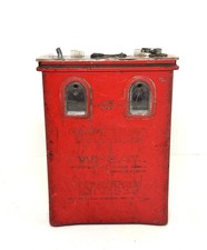 Vintage Koehler Wheat Rechargeable Mining Cap Lamp Battery Pack Prop Only picture