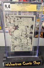 Pop 1. Cyberforce Ashcan Edition #0 1993 SDCC Exclusive CGC 9.4 SS WALT SIMONSON picture