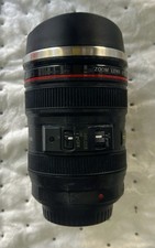 INDIE Camera Gear Caniam Canon 105mm Lens Coffee Mug/Cup Stainless Steel & Lid picture