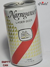1980 NARRAGANSETT FALSTAFF BEER CAN WHITE SHARK JAWS MOVIE QUINT RHODE ISLAND NE picture