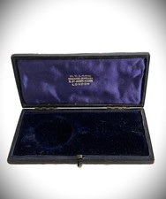 Antique H.T. Lamb Masonic Jeweller S. St. John's Square, London Medal Box picture