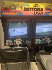 SEGA Daytona USA Race Leader Twin Arcade Driving Racing Machine Cabinet picture