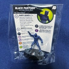 Marvel Heroclix Black Panther Figure 4cm with Card, Near Unused picture
