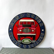 Vintage- High Quality- LAND ROVER RARE SIGN- 19.7