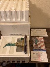 Danbury Mint The Statue of Liberty + box and COA picture
