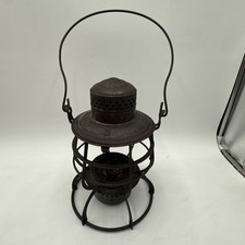 VINTAGE ARMSPEAR BOSTON & MAINE RAILROAD LANTERN FRAME - FRAME ONLY picture