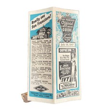 Vintage San Francisco CA Tourist Guide Movie Theater Travel Directory 1947 picture