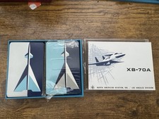 Vintage XB-70A Valkyrie Brown & Bigelow Playing Cards 2 Decks 1960s Aviation picture