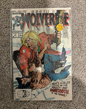 Marvel Wolverine Comic Book Lot of 4 #61 1992 Larry Hama Mark Texeira Sabretooth picture