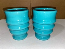 2 Metlox Poppytrail Blue 5oz Mug Tumbler picture