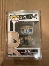 M. Night Shyamalan Signed Beast #649 Split Funko w/ Beckett COA And Hard Armor picture