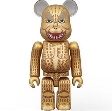 Medicom Toy BE@RBRICK Godzilla 1964 Gold Plated 100% Nagoya Limited picture