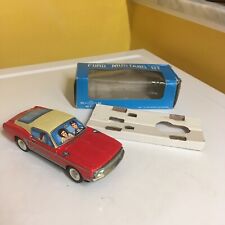 VINTAGE DAISHIN TIN FORD MUSTANG GT BATTERY OPERATED, MYSTERY ACTION W/BOX WORKS picture