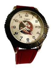 TIMEX Florida State Seminoles FSU 42m Men’s Watch Red Strap New Battery Works picture