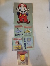 1992 Merlin Nintendo Sticker Bundle Of 14 Stickers picture